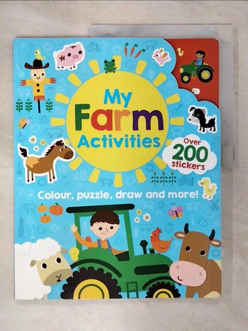 【書寶二手書T4／少年童書_QZB】My Farm Activities : Colour, Puzzle, Draw and More!_Parragon Books Ltd