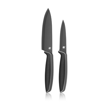 WMF Touch 不沾蔬果刀 黑色雙刀組(蔬果刀13cm.雕刻刀9cm)