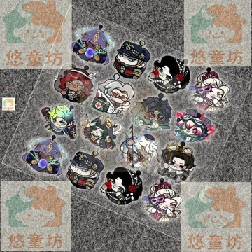 台灣-出貨🔥蛋仔派對 逃出驚魂夜 轉印貼 遊戲週邊 防水手機平板水杯耳機貼紙