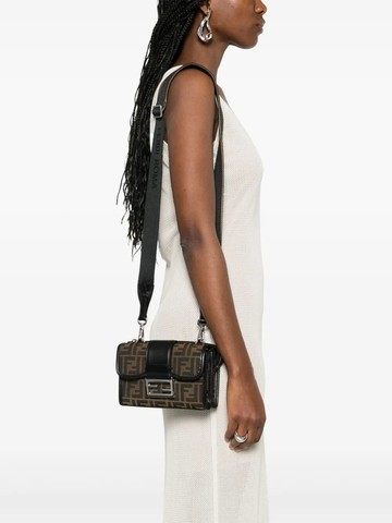 Baguette double jacquard shoulder bag - FENDI - gender_Man