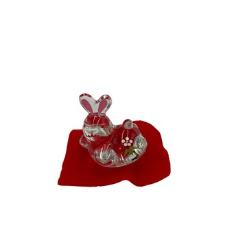 【招福干支】開運干支 生肖兔 緣起物 來福兔 R140