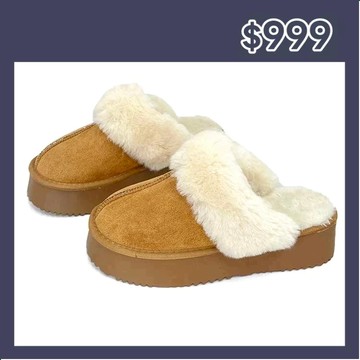 【Robinlo】保暖厚底雪靴 拖鞋 厚底雪靴 雪靴(Lonnie 甜萌爆擊) 奶茶棕/質感黑/優雅灰