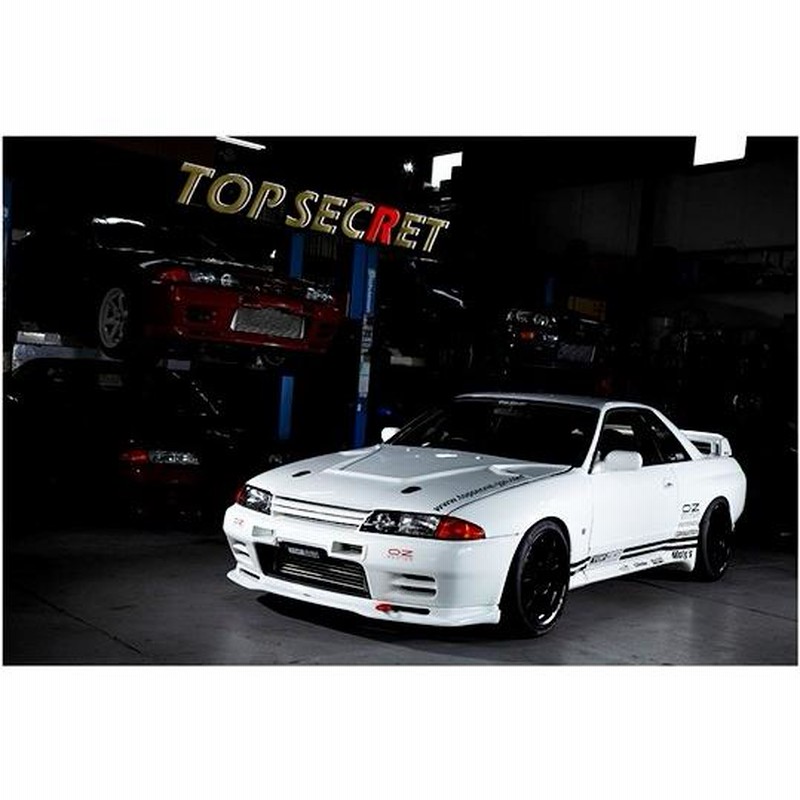 R32 純正 スカイライン GTR アルミ ボンネット フード 白 安価 safetec