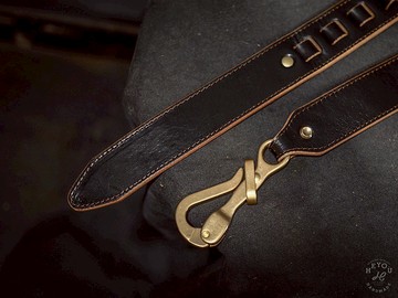 Sailor Belt-水手腰帶-Type.2 加寬版-茶芯黑