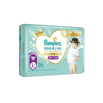 幫寶適 極上守護 一級幫 拉拉褲/褲型 (L+) 102片