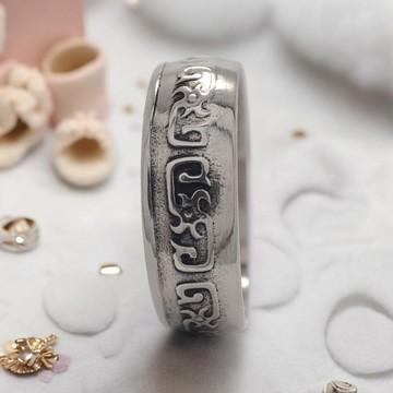 台灣女戒、台灣錢幣戒指、贈台灣戒指、台灣男戒