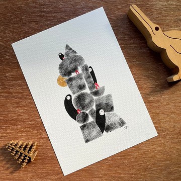 明信片 Now You See Me，尺寸 5x7 英吋