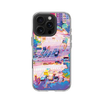 iPhone 16 Pro Clear Case（相機按鈕） 透明 - Jop Dong Sa Ni - 流動的霓城