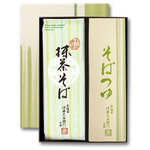 お歳暮 御歳暮 クリスマス 2023 そば 抹茶蕎麦 食べ物 プレゼント ギフト 宇治抹茶そば2人前×3袋・そばつゆ6袋セット T-2 § 京都 乾麺 70代 80代 あすつく