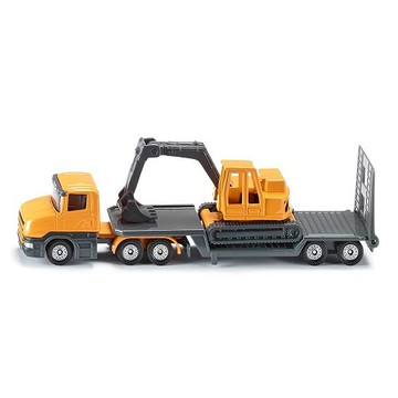 SIKU 1611 平板拖車(挖掘機)