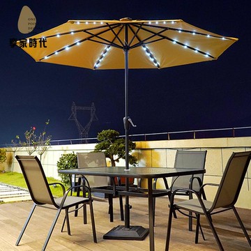 免運 戶外遮陽傘 防雨防曬加厚庭院傘 手搖中柱戶外花園擺攤咖啡店折疊傘【XJ1108】