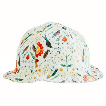 InBlooom 印花樂 x Soupy Tang 花瓣帽 幼兒 100%棉  森林萬花筒  48cm
