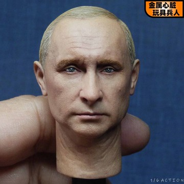 WOLFKING WK-T012 1/6 鐵腕俄羅斯總統 普京 頭雕 兵人偶手辦接單