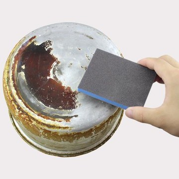 納米金剛砂海綿魔力擦除銹去污廚房鍋底洗碗百潔布刷鍋清潔塊神器