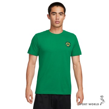 【下殺】Nike 短袖上衣 男裝 字母哥 排汗 綠【運動世界】FJ2317-365