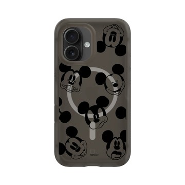 iPhone 16 AirX 本質黑 - 迪士尼-米奇 Mickey - 黑標款-米奇的有趣表情