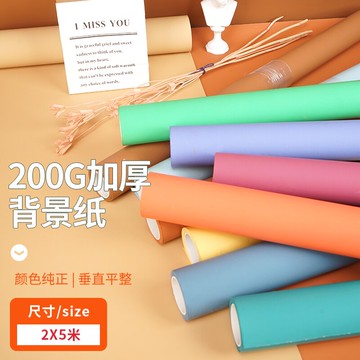 2x5米純單色網紅直播攝影拍照背景紙人像模特淘寶靜物拍照背景布