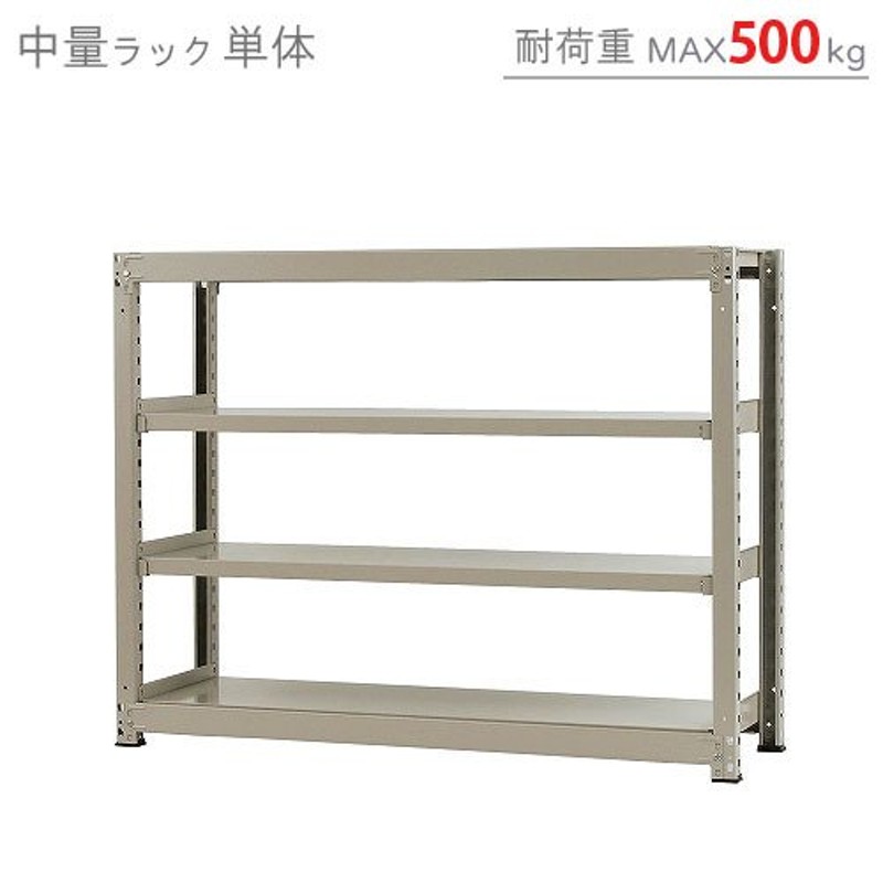 セール品 サカエ SAKAE 中量棚ＰＢＷ型パネル付 ５００ｋｇ 段 連結 ４段タイプ PBW-9164R