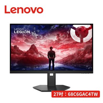Lenovo Legion 27Q-10 27吋 2K IPS 240Hz 電競顯示器 68C6GAC4TW