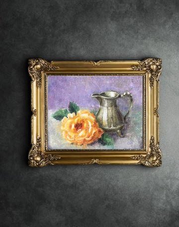 家居裝飾藝術靜物油畫原畫花卉畫