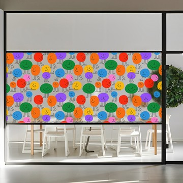 好物良品 240x120cm_獨家設計無痕無膠霧面玻璃窗戶靜電貼紙(可重複貼 玻璃貼 霧面貼 無痕壁貼 櫥窗貼)