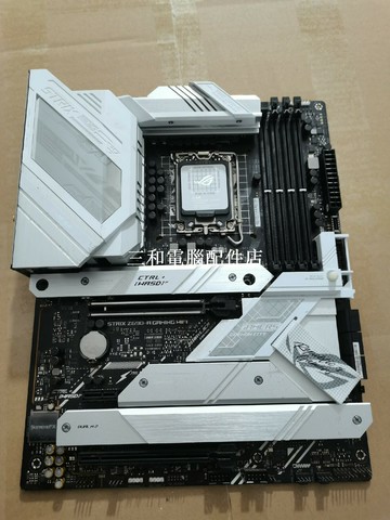 華碩ROG Z690-A GAMING WIFI DDR5 內存主機板 有檔板 開機視頻驗證 宅配直【三和電腦配件店】