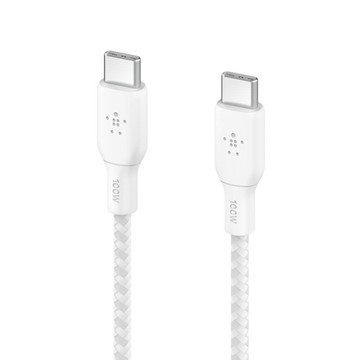 BELKIN Braided USB-C 2.0 100W 充電傳輸線 2M CAB014