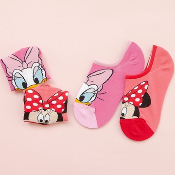 MUMU【SQ00025】迪士尼 隱形襪 米妮 黛西 淺口襪  船襪 棉襪 卡通襪 正版授權 可愛 少女襪 台灣現貨