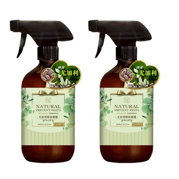 QUNDO 康朵 尤加利精油噴霧 天然防蟲  500ml  2瓶