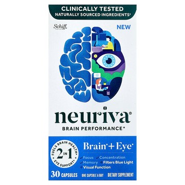 Schiff, Neuriva® 大腦表現配方，30 粒膠囊