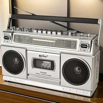 復古磁帶機錄音機卡帶機收錄機收音機藍牙插卡音箱電壓110-220V【宜家良品百貨】