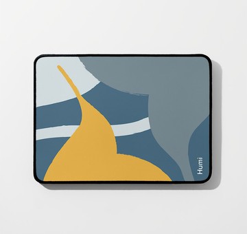 【滑鼠墊-Humi經典 藝術靛青 】居家辦公/療癒小物/客製化禮物