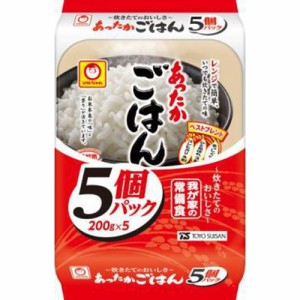 東洋水産 マルちゃん あったかごはん 5個パック×4入