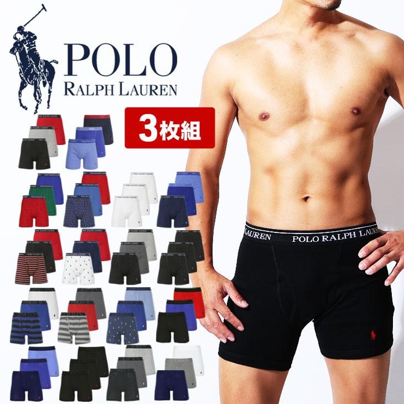 ポロ ラルフローレン POLO RALPH LAUREN ロングボクサーパンツ 3枚