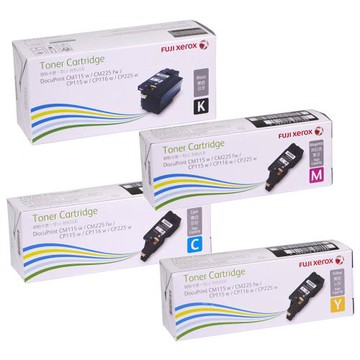 富士 CT202264+CT202265+CT202266+CT202267 四色  原廠碳粉匣 適用CP115/116/225/CM115/225