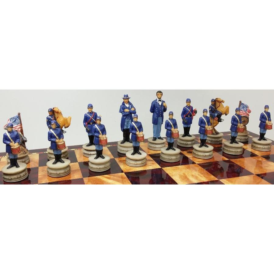 US American Civil War Chess Set W  17