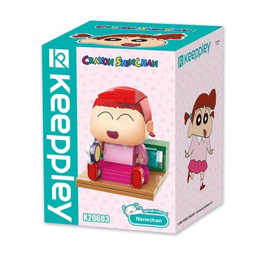 Keepplay積木 蠟筆小新公仔 妮妮
