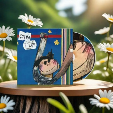 正版 陳奕迅實體新專輯 CHIN UP 車載CD+貼紙歌詞本 唱片周邊