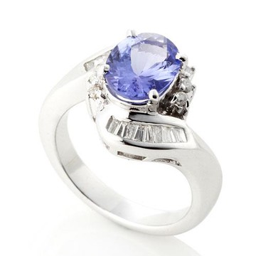 金工坊深情1.5克拉丹泉石鑽戒