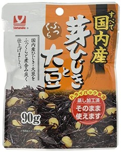 ヤマナカフーズ 国内産芽ひじきと大豆 90G × 10個