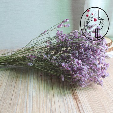 云南干花水風干水晶草 情人草裝飾花束天然植物花材自然干花插花1入
