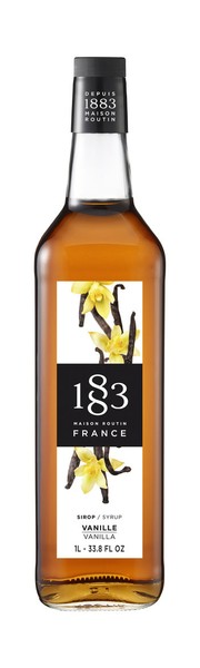 1883糖漿-法國頂級果露糖漿-【香草 Vanilla】1000ml-【良鎂】