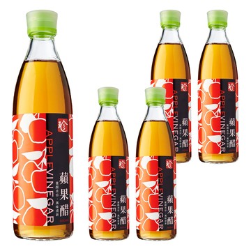 百家珍 蘋果醋  600ml  5瓶