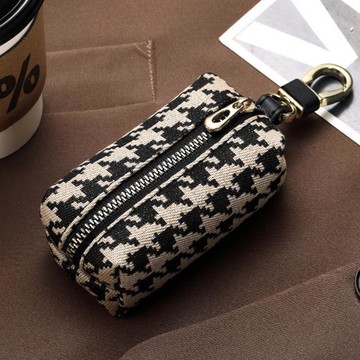 【品樂．CAMO】腰掛多功能拉鍊零錢包汽車鎖匙包(單層)