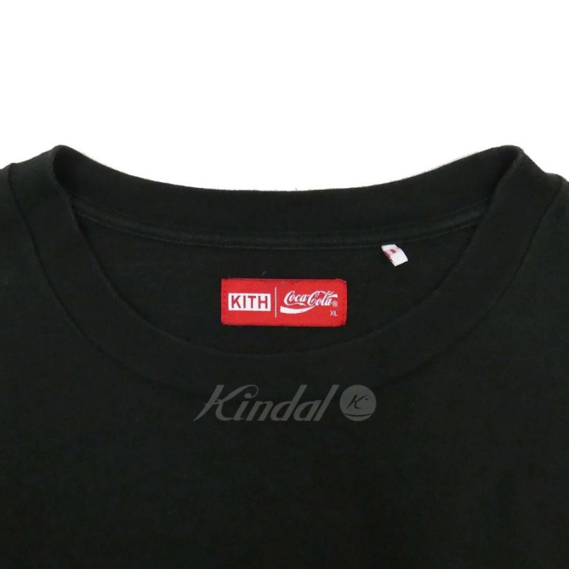 KITH coca cola classictee black 黒