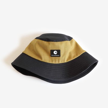 撞色綠雙面漁夫帽