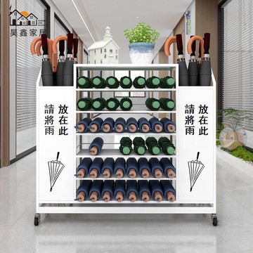 免運 附發票 雨傘架 傘桶 可客製logo 新款雨傘架教室班級酒店門口工廠辦公室雨傘桶商用雨傘存放收納架