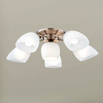 台灣玻璃造型半吸頂燈 F37-21-92212