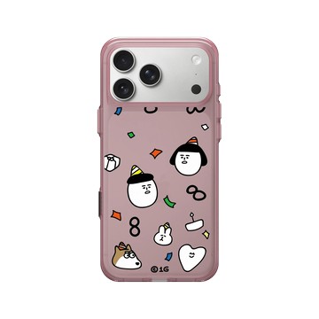 iPhone 17 Pro Max Clear (相機按鈕) 晶醺玫 - 1G - 生日8