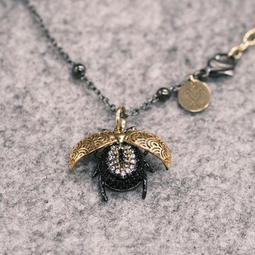 【情人節禮物】SOULITE Love Bugs Gold Necklace
